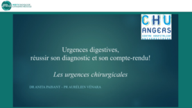 Les urgences chirurgicales