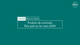 Réforme des produits de contraste – Episode 2 : Optimiser les protocoles sans changer les paramètres du scan