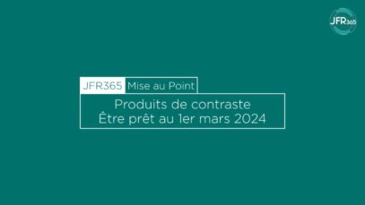 Réforme des produits de contraste – Episode 3 : kV et Iode : Réduire pour optimiser