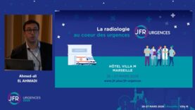JFR Urgences- Mise au point 2026 : IA et traumatologie osseuse en radiopédiatrie – Dr Ahmed-Ali EL AHMADI
